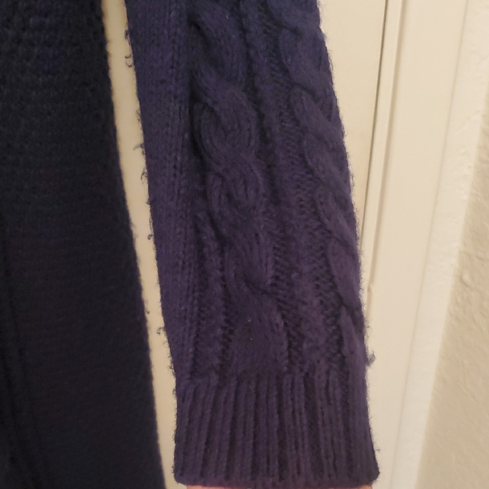 Polo Ralph Lauren Navy Blue Cable Knit Dress - Picture 2 of 5